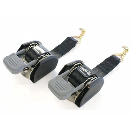 Kargo Master Ratchet Straps Van Roof Racks, White KGM40850